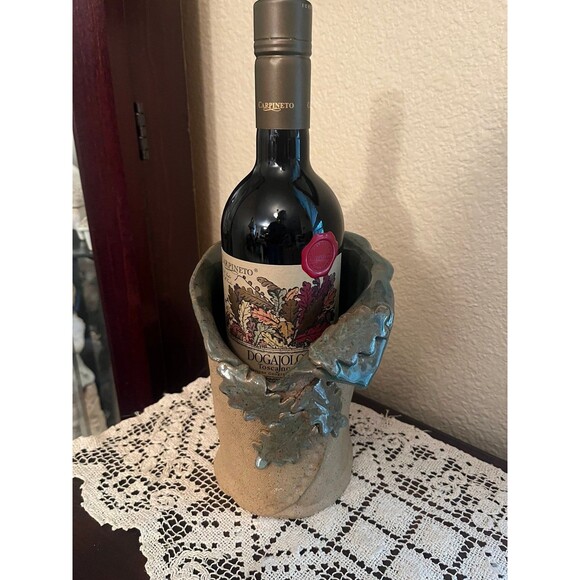 Handmade Pottery Wine Chiller - Picture 1 of 11